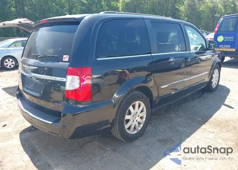 2014 Chrysler Town & Country Touring из США, поврежденный, VIN 2C4RC1BG2ER348099